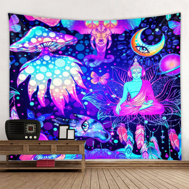 Fabric wall tapestry